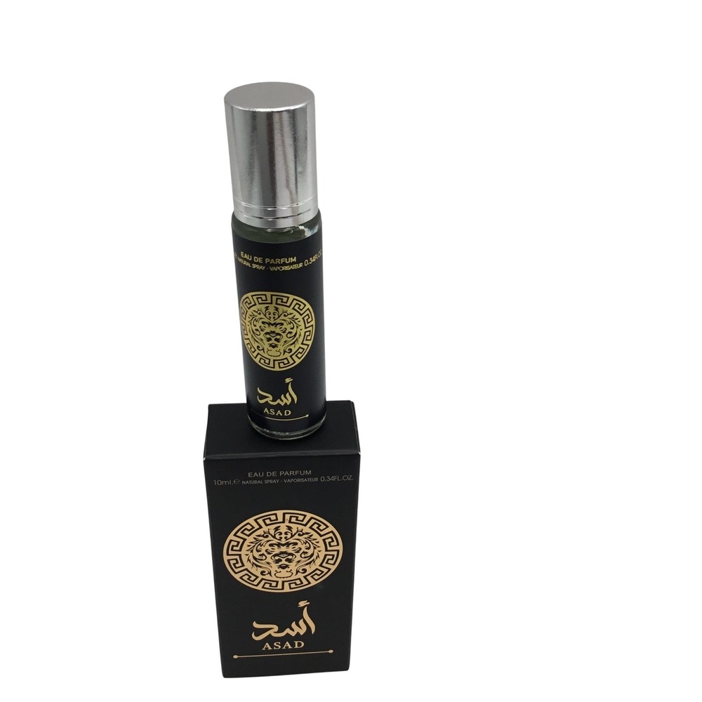 Lattafa Asad Eau De Parfum 10ml Travel Spray Men Fragrance L1302 New